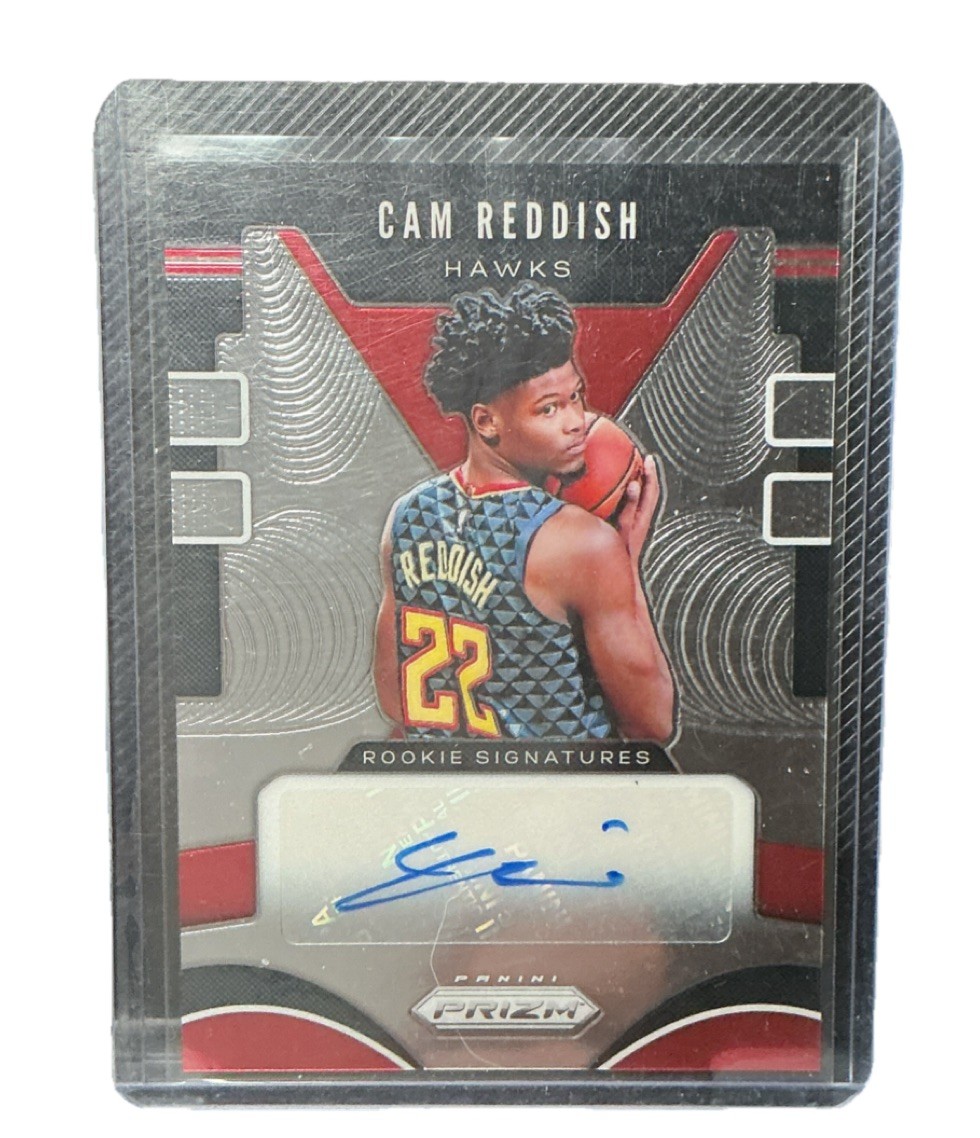 2019-20 Panini Prizm Cam Reddish Rookie Signatures Atlanta Hawks Autograph NBA