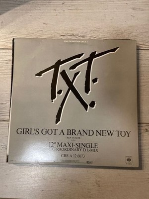 Girl's got a brand new toy (Mega-Gigantic 120dB Artlab, 1985) / Vinyl Maxi Singl