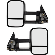 Power Towing Mirror Set For 1999-2002 Chevrolet Silverado 1500 Heated Telescopic