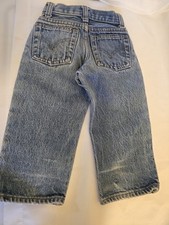 Vintage 70s/80s Levi's 302-0117 Toddler Unisex Blue Jeans Size W18 L13