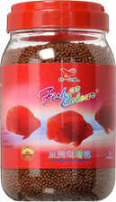 Fish Color Enhancing Red Parrot and Cichlid Fish Feed Food, Mediu
