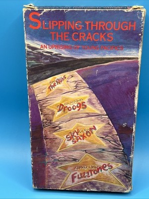 Slipping Through The Cracks An Uprising Of Young Pacifics VHS Music Video Rare