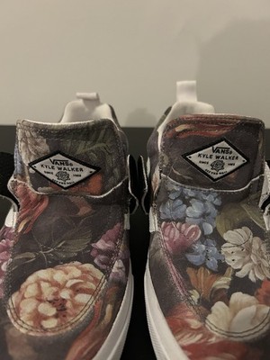 Vans Kyle Walker Pro 2 Vase Flowers Shoes Sneakers Hook Loop Strap Mens Size 7.5