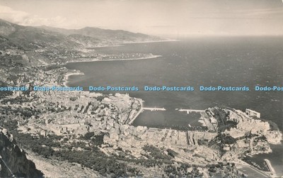 R038110 La Cote d Azur Monaco Vue Generale Le Cap Martin Menton et l Italie Gill