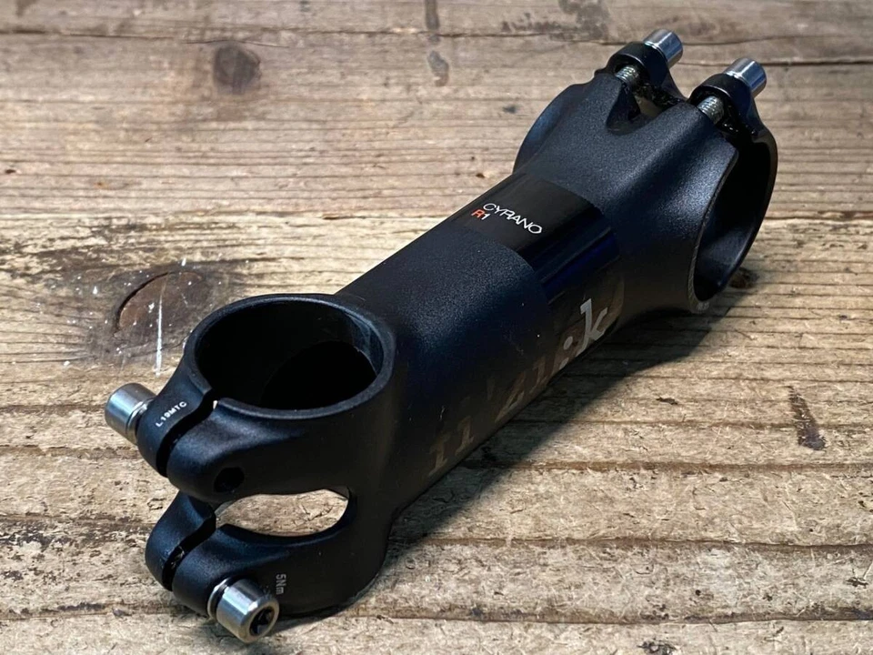 Vástago de aluminio fizik Cyrano R1 negro Φ31,8 OS 7° 100 mm ligero alta rigidez Foto 2 de 4