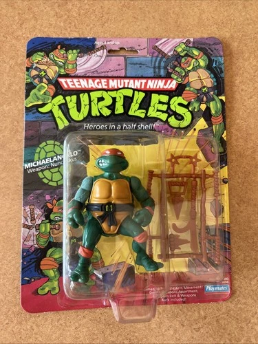 Playmates Toys Teenage Mutant Ninja Turtles Michelangelo Action Figure - 5004