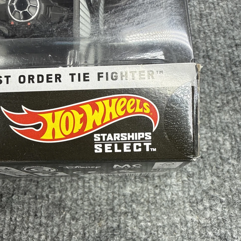 Hot Wheels Star Wars Starships Select 2023 First Order Tie Fighter 14 - Изображение 3 из 4