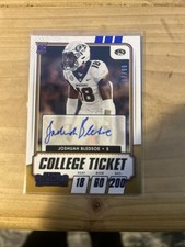 2021 Panini Contenders Draft PicksCollege Ticket Autographs Joshuah Bledsoe /99 