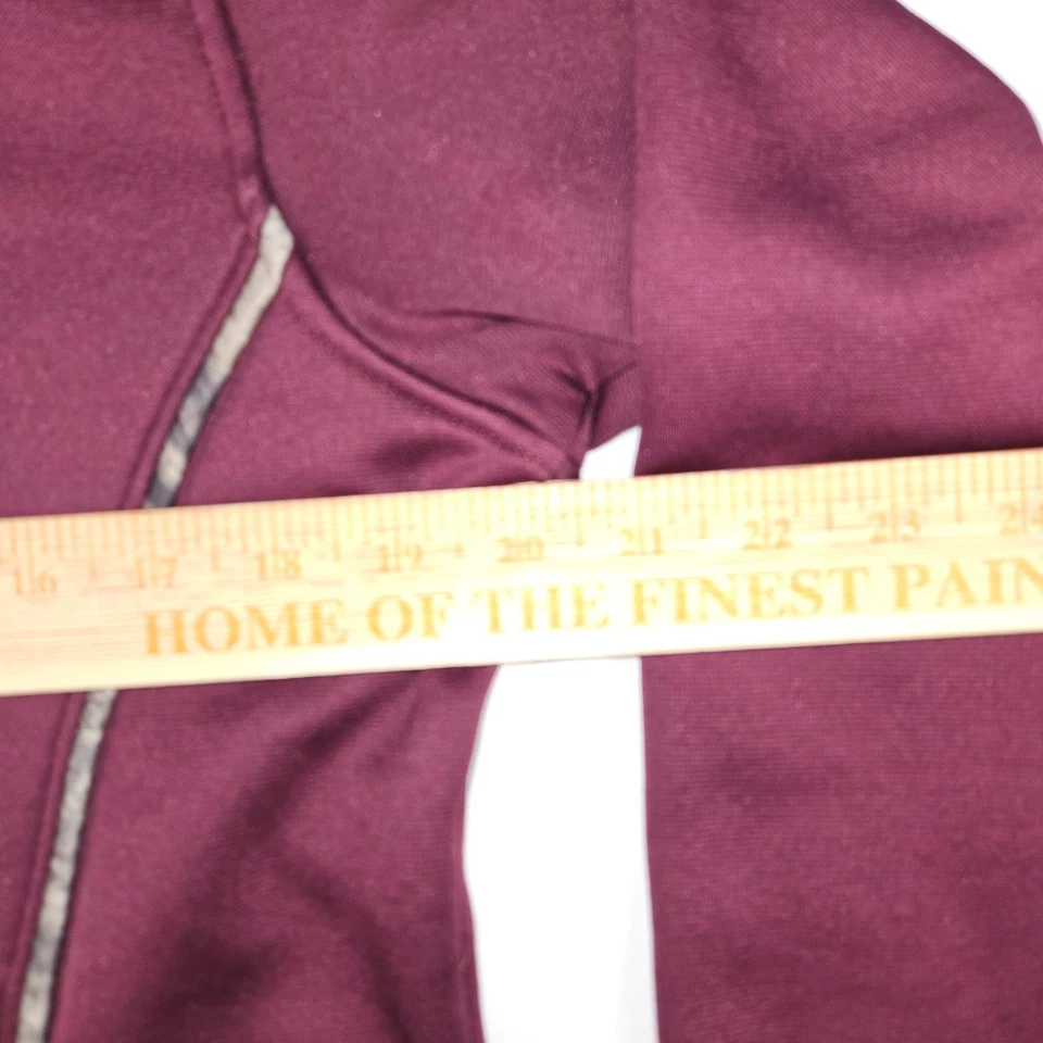 Sudadera con capucha para mujer Under Armour borgoña con logotipo de camuflaje Storm mediana Foto 4 de 4