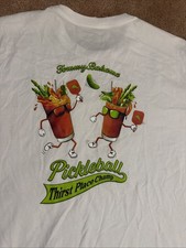 Tommy Bahama T-Shirt Men's XXL Short Sleeve White Top Pickleball Champs