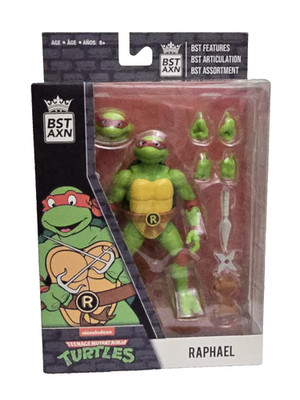 Loyal Subjects BST AXN TMNT Raphael 5  Action Figure | Ninja Turtles | Raph