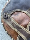 VINTAGE 1900’S-1910’S LEATHER FIRST BASEMAN CATCHER BASEBALL GLOVE RARE ANTIQUE — photo 9