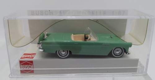 Busch 45210 HO como nuevo con detalles crema Ford Thunderbird descapotable de arriba hacia abajo | Zustand: New
