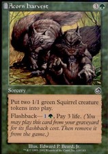 Acorn Harvest - Medium Play MTG Torment