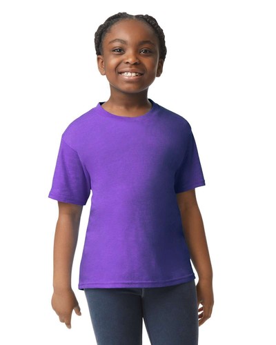 Gildan Youth 100% Ring Spun Cotton Softstyle T-Shirt - G640B - Picture 16 of 21