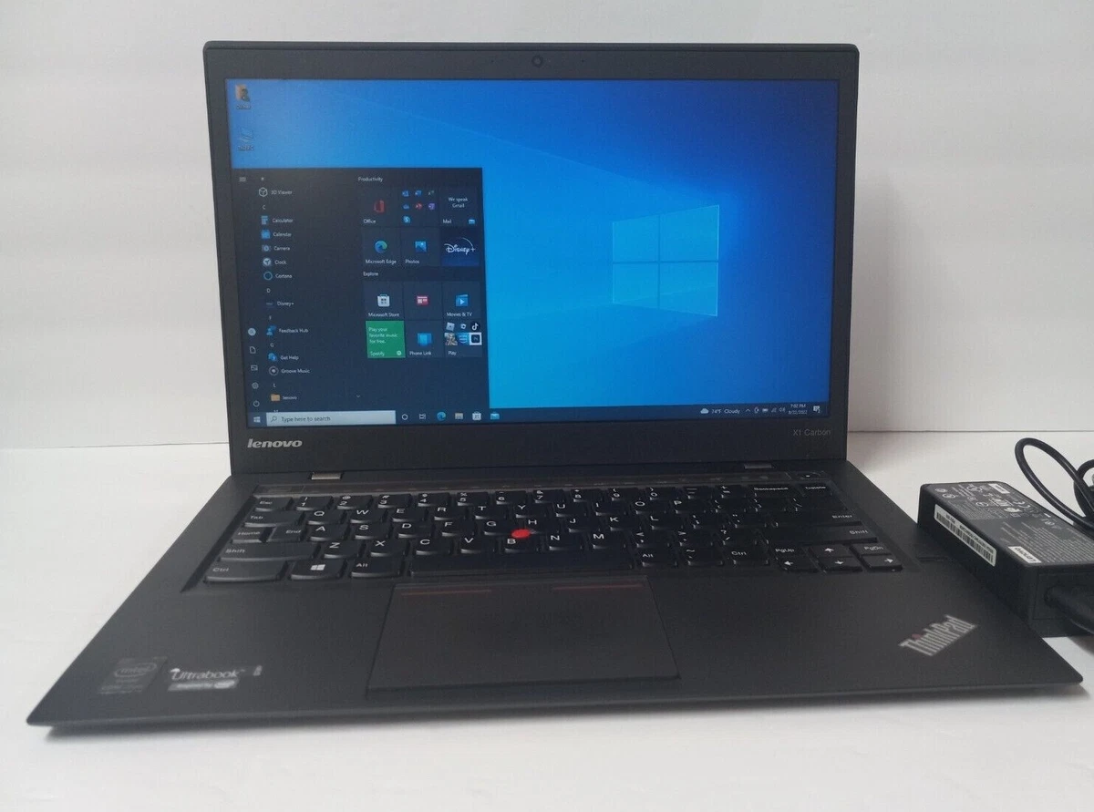 Lenovo ThinkPad X1 Carbon 2nd Gen i7-4600U 2.10GHz 8GB Ram 512GB SSD 20A8 N/T
