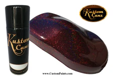 Kustom Canz Rainbow XL Red 12oz Aerosol Can Custom Paint, HOK, HOTROD