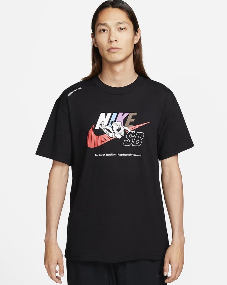 輝い Blackナイキ Preto & Albino Tee SB Nike SB ブラック サイズL 輝い Blackナイキ Preto & Albino Tee SB Nike SB ブラック サイズL