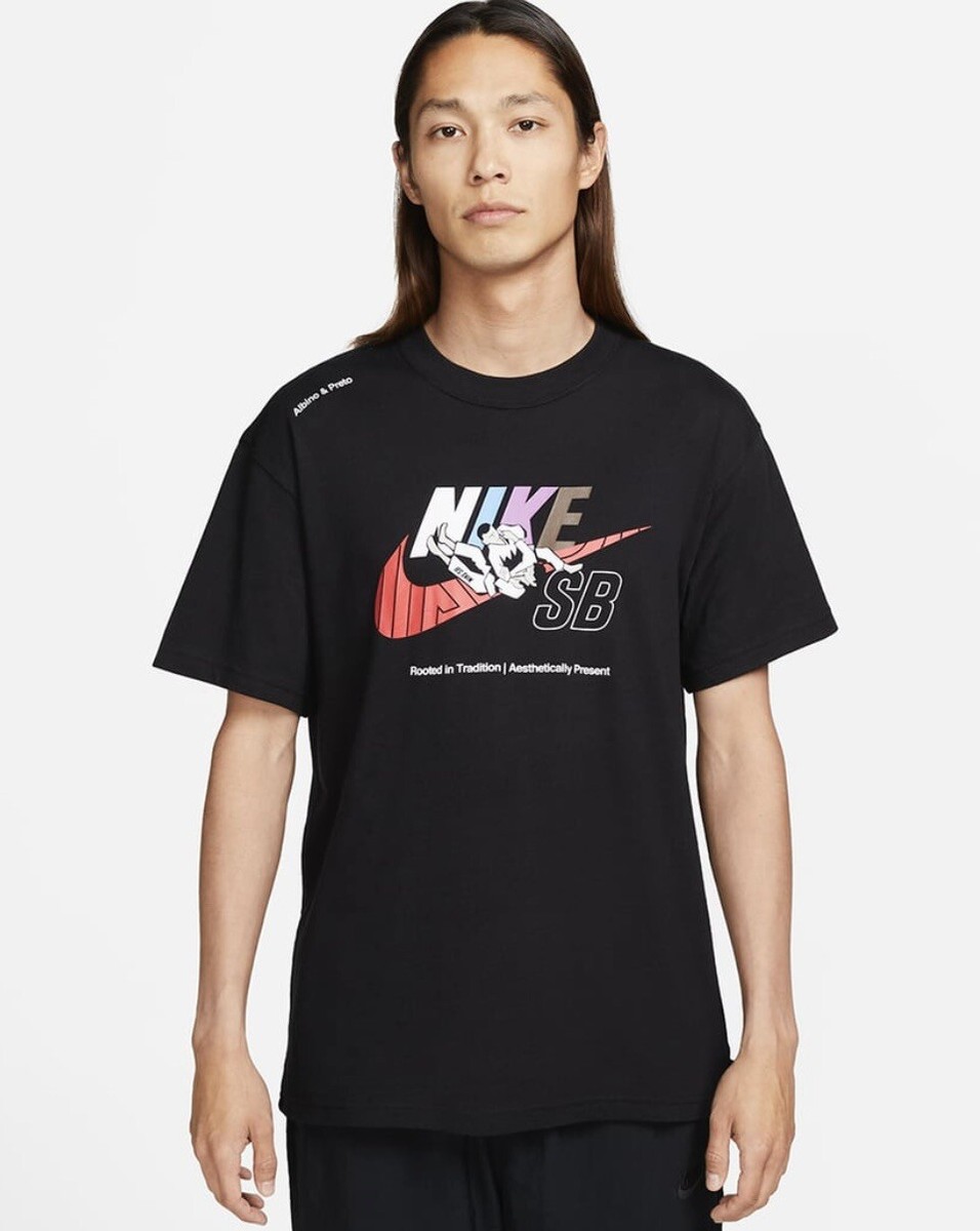 Nike SB x Albino and Preto Black Tee T-shirts / FJ1152-010 Size XL Brand New