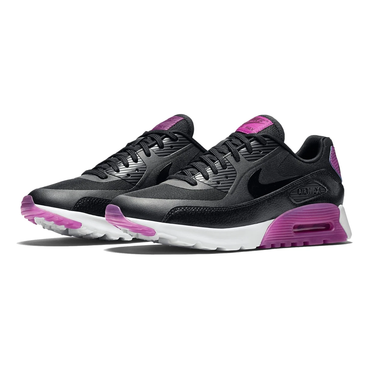 Nike Air Max 90 Ultra Essential UK 4 EUR schwarz lila 724981 003 | eBay