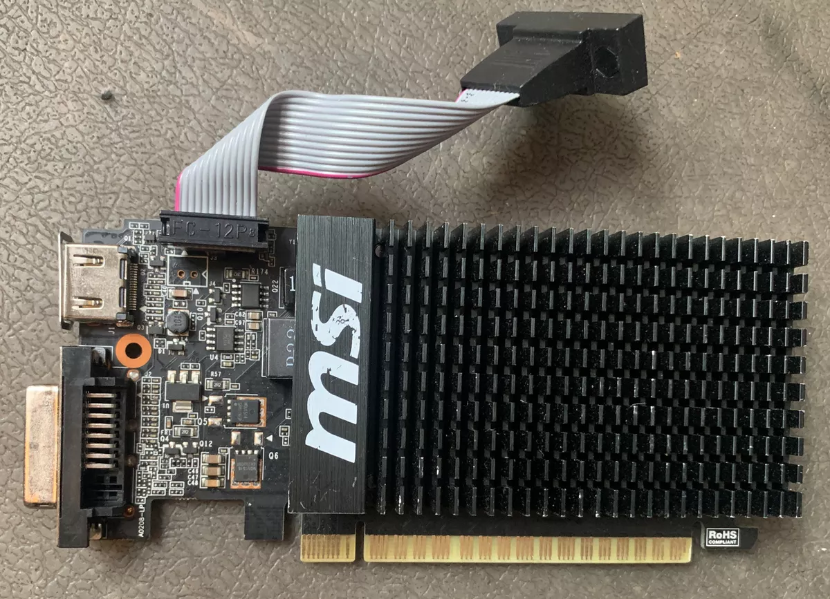 MSI GeForce GT 710 1GB + Other 710 graphics card