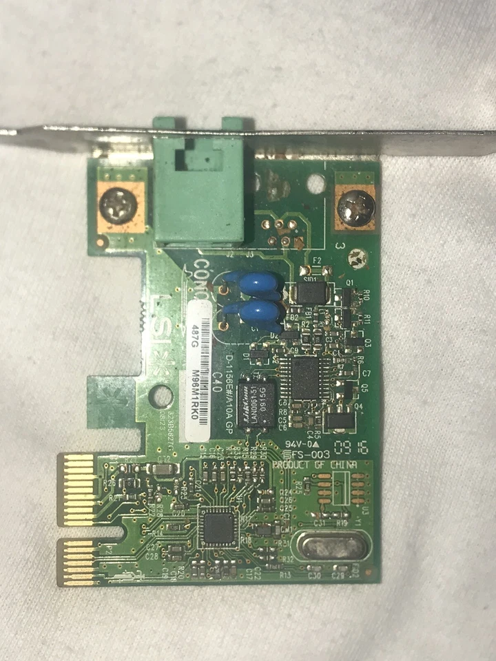 LSI Anatel 2264-07-4259 PCI-E 56K Internal Modem Card - Image 3 of 4