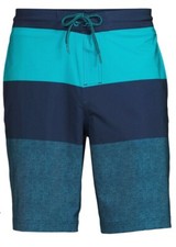 George Men's  At the Knee  Ebgard Shorts/Swim Trunks; Blue, XL 40-42 