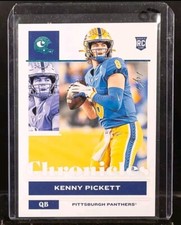Kenny Pickett 2022 Panini Chronicles Draft Picks Platinum Rookie RC #1/1