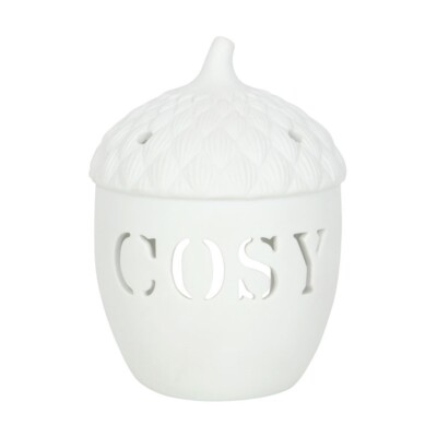 Something Different Cosy Acorn Design Herbstlicher Teelichthalter Wohnaccessoire