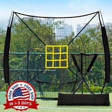 Malla 7x7 Pies Para Practica Bateo De Beisbol Baseball Pitchers SÓLO NETO Barata