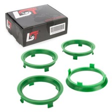 4x Distanz Ringe Zentrierringe Grün Ø 64,1 mm - Ø 71,6 mm für MERCEDES-BENZ 4x Distanz Ringe Zentrierringe Grün Ø 64,1 mm - Ø 71,6 mm für MERCEDES-BENZ