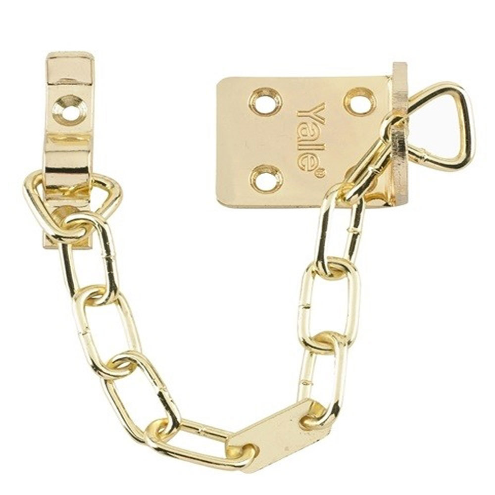 Yale WS6 Door Chain Brass (V-WS6-EB)