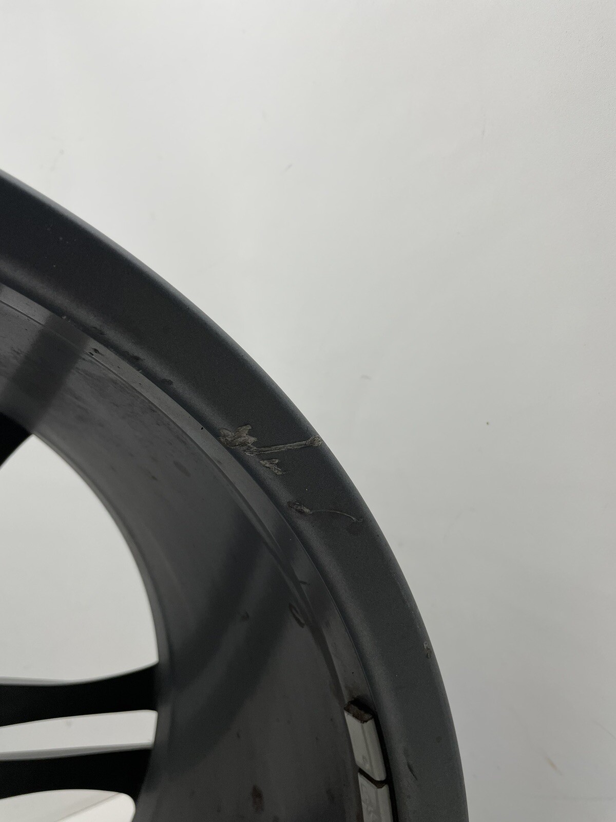 2011-2014 AUDI R8 19X11 REAR 5 DOUBLE SPOKE TITANIUM FINISH WHEEL RIM OEM