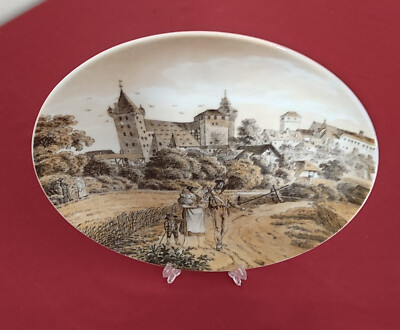 E. Otto Schmidt Wandteller Nürnberger Ansichten exklusive Auflage. 1792 - 1875.