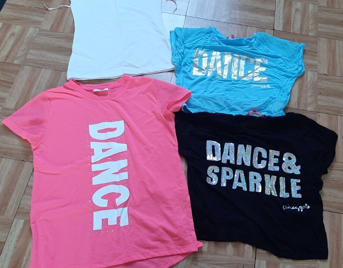 Bundle of DANCE tops Pineapple Lipsy excellent condition age