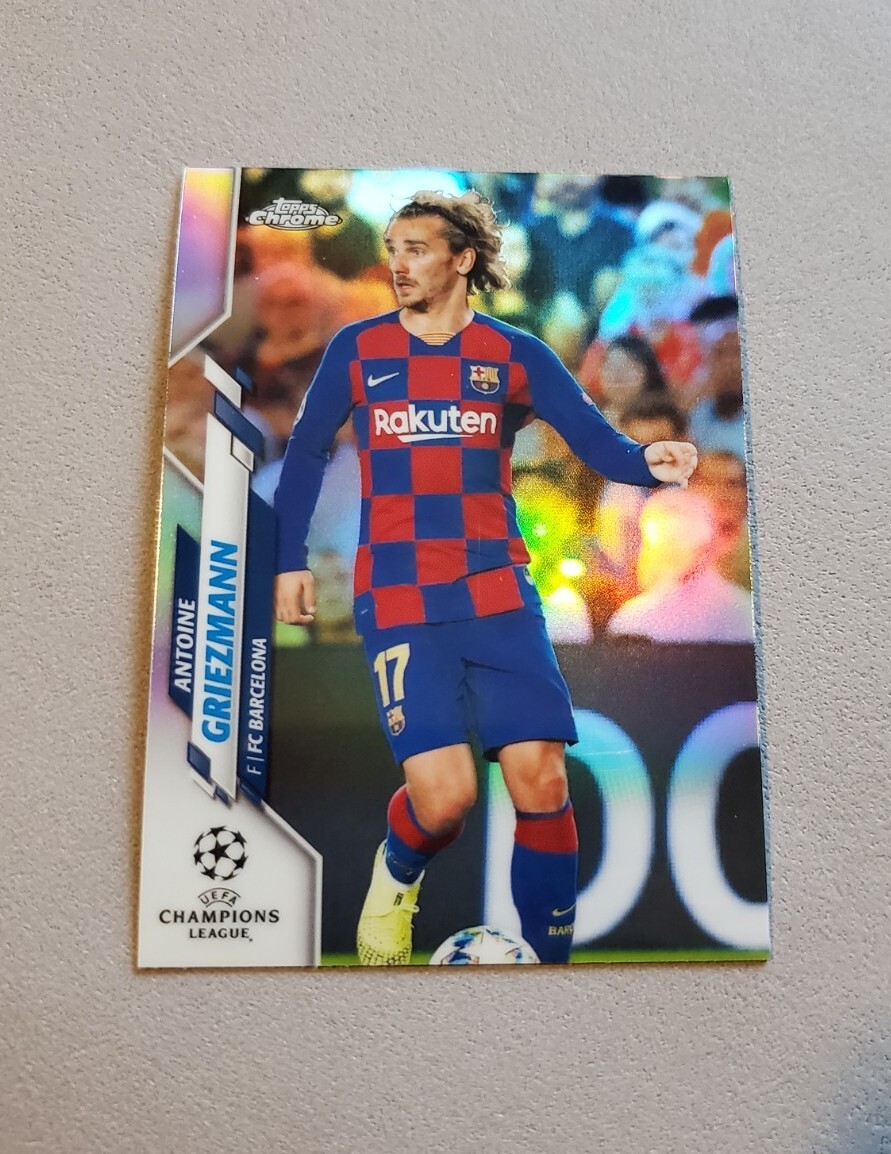 2019-2020 Topps Chrome ラメラ トッテナム 1/1 2019-20 Topps Chrome UCL Refractor Antoine Griezmann #59 FC