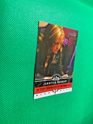 2006 Razor Poker JENNIFER HARMAN #69 WSOP BRACELET WINNERS AA61
