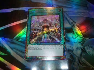 Gem-Knight Fusion 1st Edition Starlight Rare BLMM-EN160 Yu-Gi-Oh
