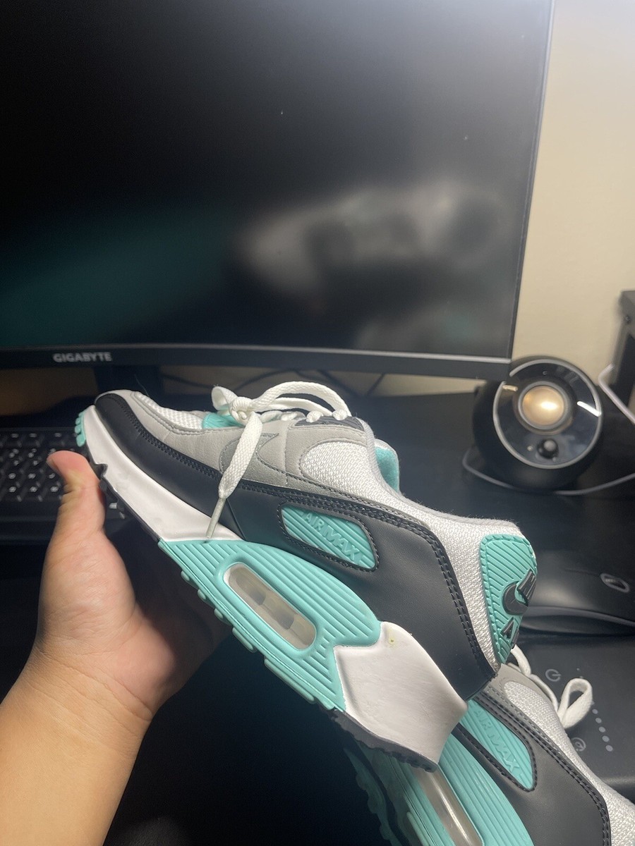 Size 9.5 - Nike Air Max 90 Hyper Turquoise 2020 193154396584  display picture 3