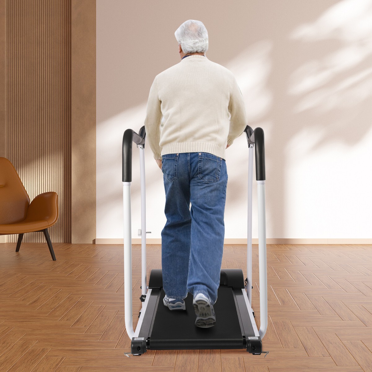 Recovery Fitness Walking Treadmill For Elderly Indoor Exercise