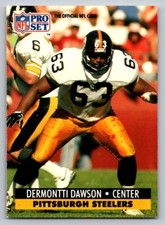 1991 Pro Set - Dermontti Dawson #272