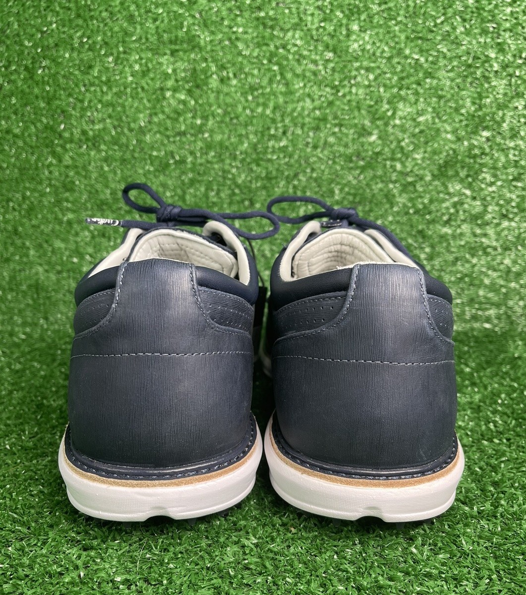 Cuater The Legend Travis Mathew Men's Size 10.5 Navy Leather Golf