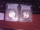 1963-P AND 1963 D Franklin Half Dollar PCGS MS64 SHARP LOTS OF LUSTER