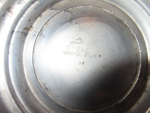VINTAGE EPC -- BRISTAL SILVER TEA POT NO.39 -- - Picture 3 of 12