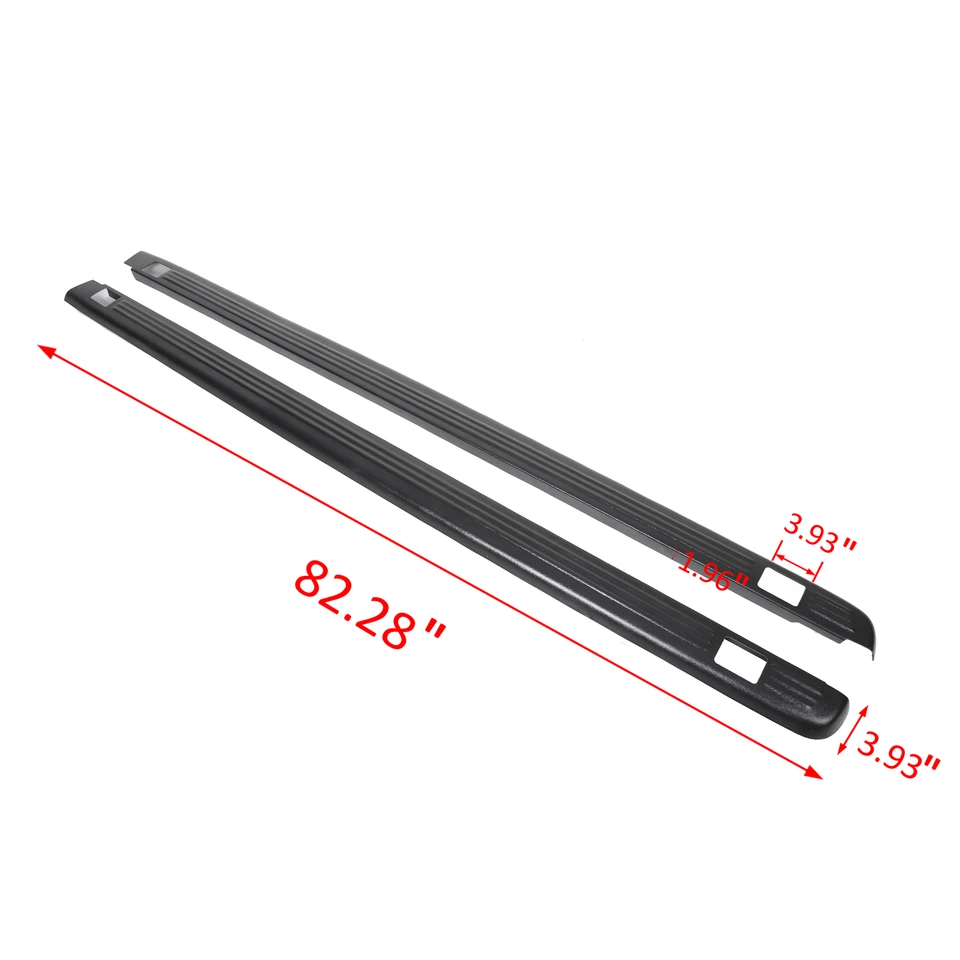 Tapas laterales de riel de cama para Chevy GMC Silverado Sierra 1999-2006 6'6" 72-01151 Foto 3 de 4