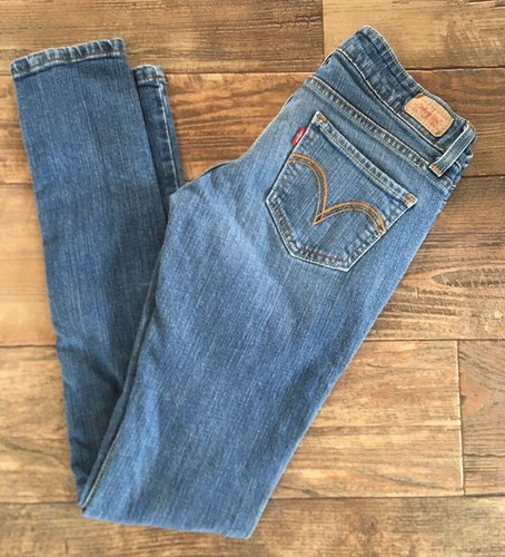 Levi's 524 Too Superlow Skinny Jeans - Size 3 Medium | eBay