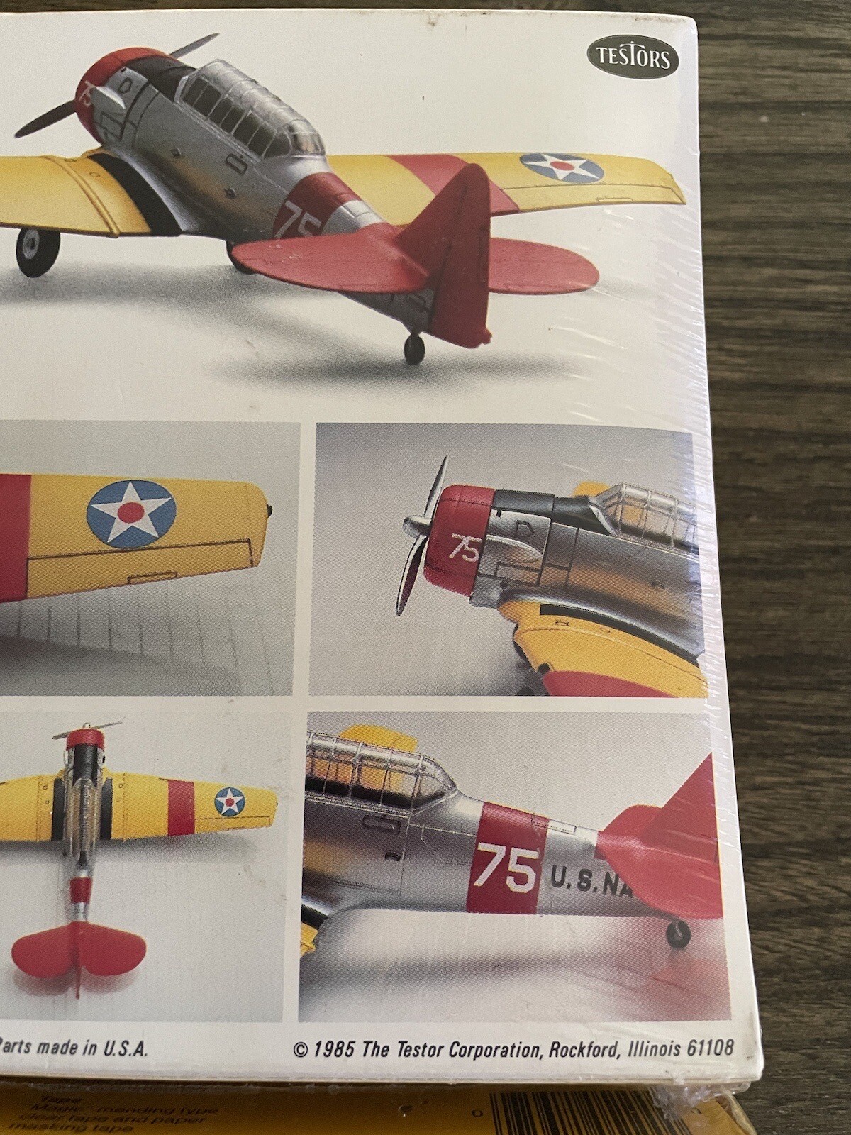 NOS Vintage Testors SNJ3 Texan 696 & Ryan PT20 Trainer 510 Model Kits