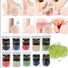 Hard Wax Beans Blue Depilatory Beads Stripless Hot Film Bikini Hair Removal US