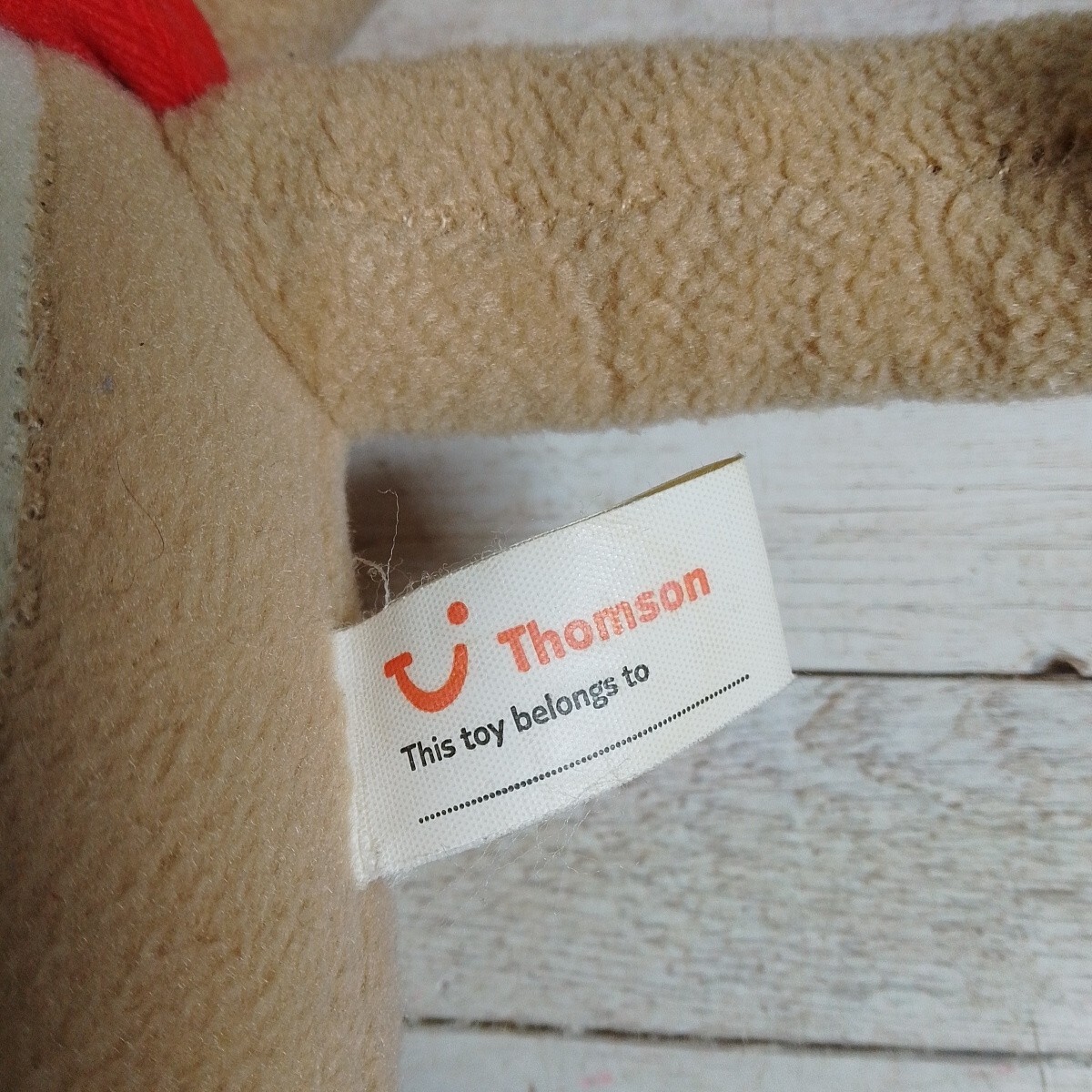 Thomson TUI Dog Plush Toy Mascot Advertising Collectable Travel 33cm