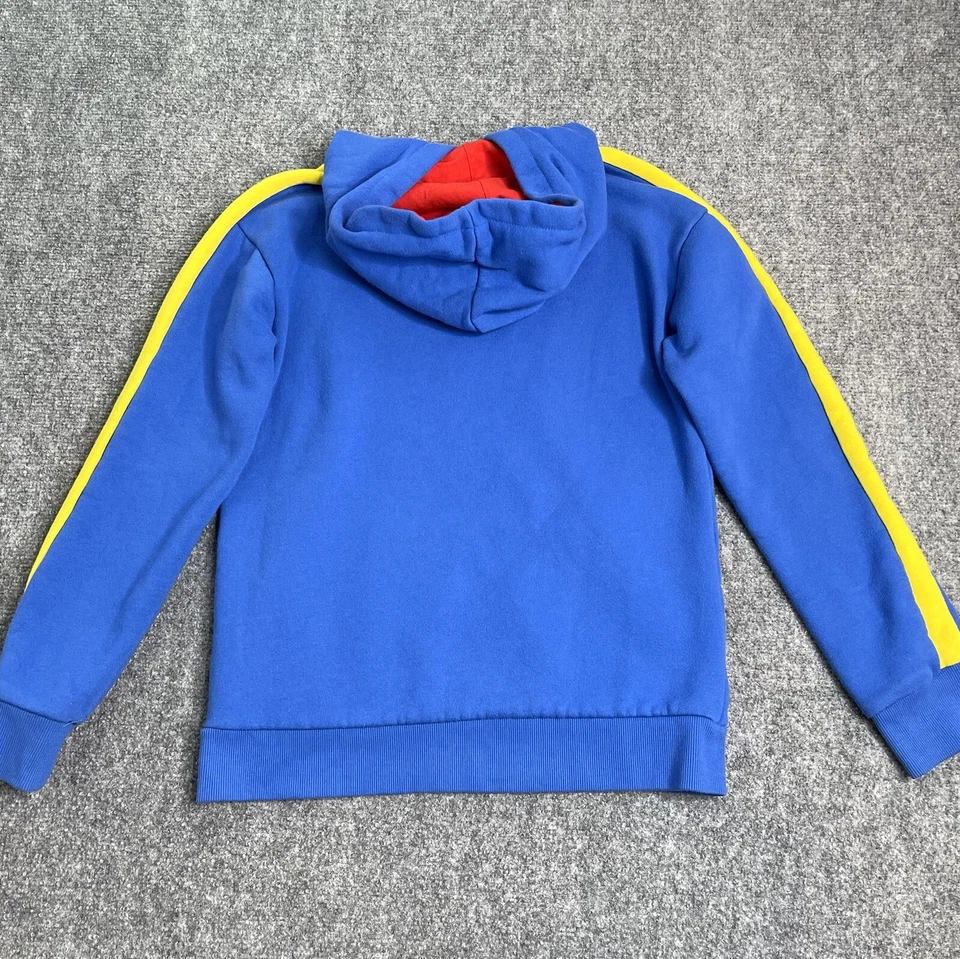 Puma DC Liga de la Justicia Sudadera con Capucha Jóvenes Niños Grande Azul Superman Sudadera con Capucha Foto 2 de 4